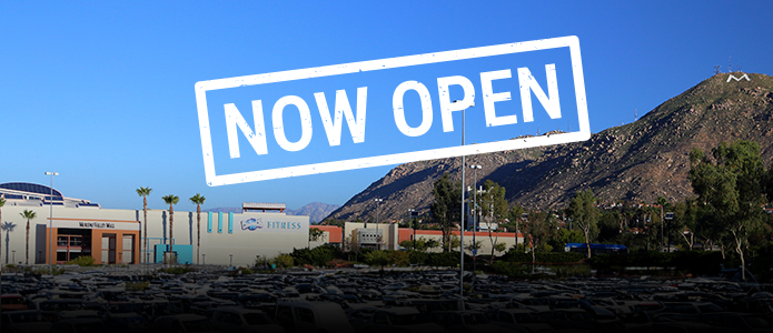 Moreno Valley Mall exterior entrance